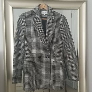Reiss Langley Houndstooth Blazer